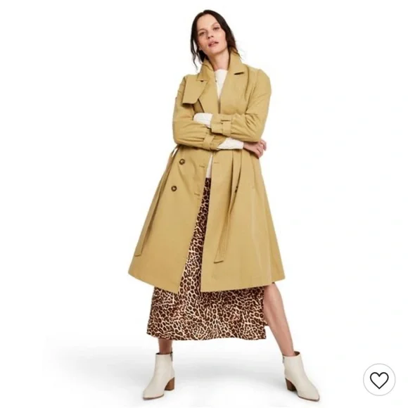 Womens Coats Trench Coat With Pleated Back Sales Online Eleanor